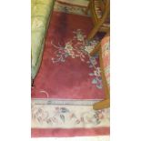 A Chinese Superwash carpet, the central