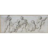 CONTINENTAL SCHOOL "Study of five putti"