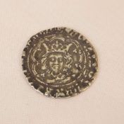 An Edward IV silver half groat, first re