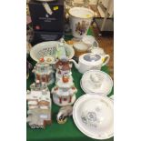 A large collection of decorative china a