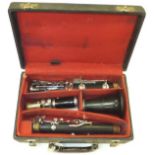 A Boosey & Hawkes "Regent" clarinet, hou