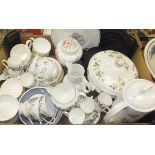 A collection of Wedgwood tea and dinner