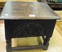 A 17th Century style joint stool sewing