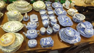 A collection of Spode "Italian" pattern