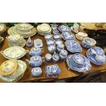 A collection of Spode "Italian" pattern