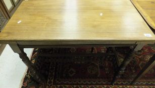 A late Victorian mahogany card table, th