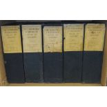 Five volumes of "The Edinburgh Stereoscopic Atlas of Anatomy" CONDITION REPORTS All boxes containing