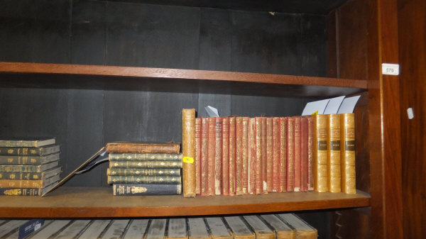 A mahogany veneered seven shelf adjustable open bookcase on simple plinth base CONDITION REPORTS - Image 7 of 8