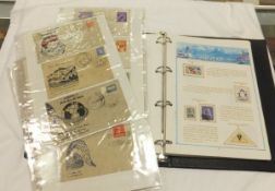 A stamp collection comprising early to l