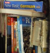 A large selection of travel titles and O