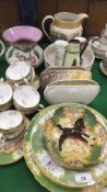 A collection of decorative china wares t