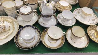 A collection of various 19th Century tea