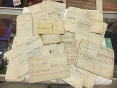 A collection of twenty various 19th Cent