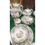 A collection of Copeland Spode "Spode's