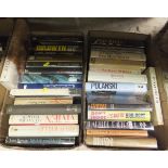 Five boxes of books relating to film and