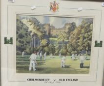 ROY BURROWS "Cholmondeley v Old England"