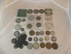 A collection of mainly British coinage,