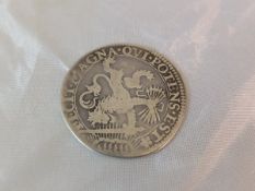 A 1591 Netherlands silver jeton, commemorating the capture of Dordrecht Zutphen,