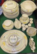 An early to mid 20th Century collection of Burleigh "Balmoral" pattern dinner and tea wares in the