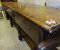 A modern oak dresser,