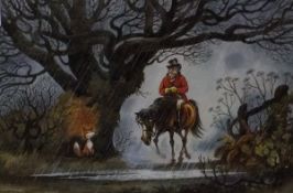 AFTER NORMAN THELWELL - a set of six humorous hunting prints