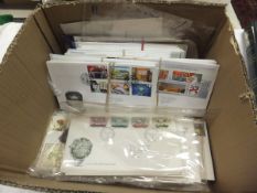 Large collection of first day covers to include examples from the late 1960's to 2009