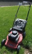 A Sovereign petrol lawn mower with Briggs & Stratton 450 series 148cc engine