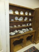 A 19th Century Irish pine dresser,