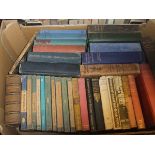 Four boxes of assorted books to include hunting titles and Penguin titles CONDITION REPORTS In