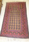 A Caucasian prayer rug,