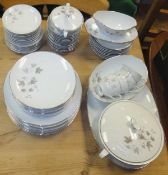 A collection of Noritake "Harwood" pattern dinner and tea wares to include oval platter,