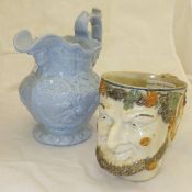 A 19th Century Pearl ware "Bacchus" mug,