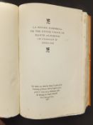 DANTE  "La Divina Commedia or The Divine Vision of Dante Alighieri", in Italian and English,