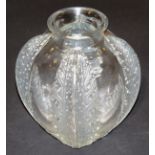 A Lalique "Esterel" vase, etched "R. Lalique" to base, 18.5 cm high CONDITION REPORTS Small knock to