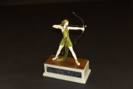 WITHDRAWN - AFTER FERDINAND PREISS (1882-1943) "Diana the archer", circa 1920,