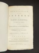 HENRY BOYD "The Translation of the Inferno of Dante Alighieri into English Verse", two Volumes,