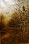 CHRIS STANNARD (20th Century) 'Silence of the woods (Autumn)',