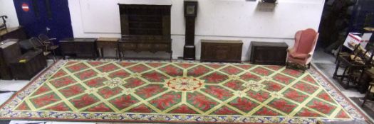 A large wool carpet in the 18th Century French taste by Stockwell Carpets,