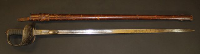 A George V 4th Battalion Royal Warwick sword by J.R. Gaunt & Son Ltd.