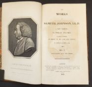 ARTHUR MURRAY "The Works of Samuel Johnson", New Edition in twelve Volumes, published G. Walker etc.