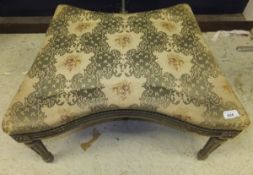 A 19th Century gilt decorated duchesse stool