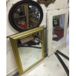 Three various wall mirrors