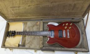 A Yamaha SG500B electric guitar,