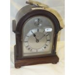 A John Bennett of London musical clock in mahogany case CONDITION REPORTS Case with some wear,