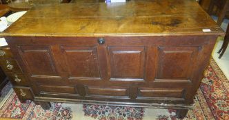 An early 18th Century coffer,