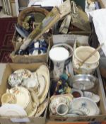 Six boxes of assorted china,