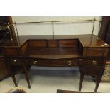 A 19th Century mahogany sideboard, possibly Scottish,