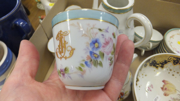 A Foley China 1937 Coronation souvenir cup and saucer decorated with Royal carriage, a 19th - Image 13 of 16