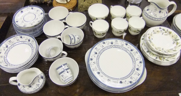 A collection of Royal Doulton "Cambridge" pattern tea wares to include cups and saucers, - Image 2 of 2