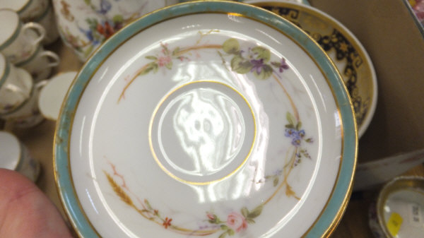 A Foley China 1937 Coronation souvenir cup and saucer decorated with Royal carriage, a 19th - Image 15 of 16